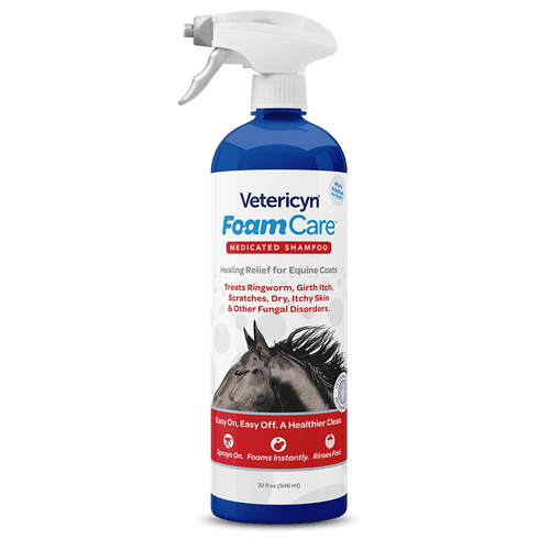 Vetericyn® FoamCare® Equine Medicated Shampoo 32oz