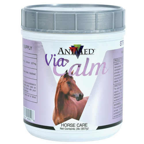 AniMed Via-Calm for Horses – Calming Support Supplement, 2 lb.