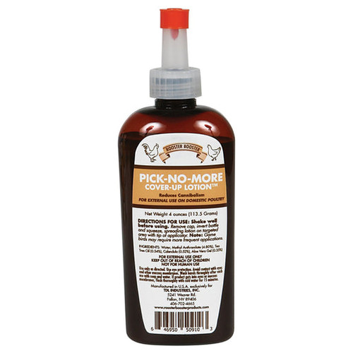 Rooster Booster Pick-No-More Cover-Up Lotion for Chickens 4 oz