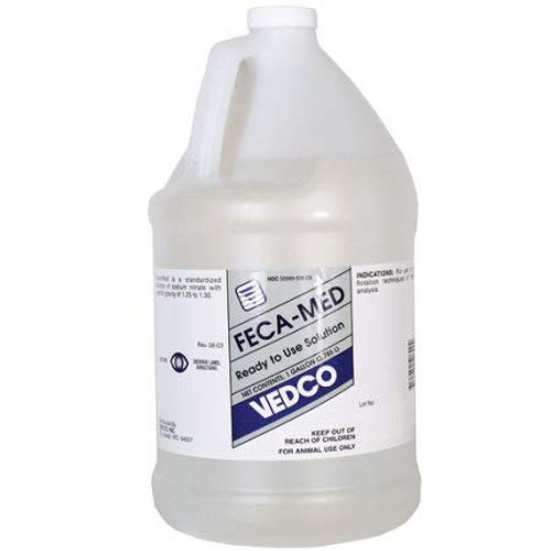 Vedco Feca-Med Ready to Use Fecal Analysis Solution Gallon