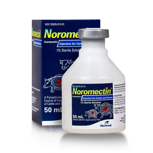 Noromectin Dewormer for Cattle 50 mL