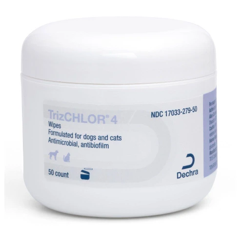 TrizCHLOR 4 Anti-Bacterial Wipes - 50 Wipes