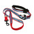 Kurgo 6-In-1 Quantum Hands Free Reflect & Protect Dog Leash Red Blue