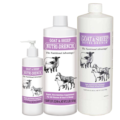 Rapid-Action Nutrient Boost for Goats & Sheep - NUTRI-DRENCH