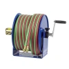 Coxreels 112W-1-100 Welding Gas Hand Crank Hose Reel - 1/4" x 100' (Dual Hose Included)