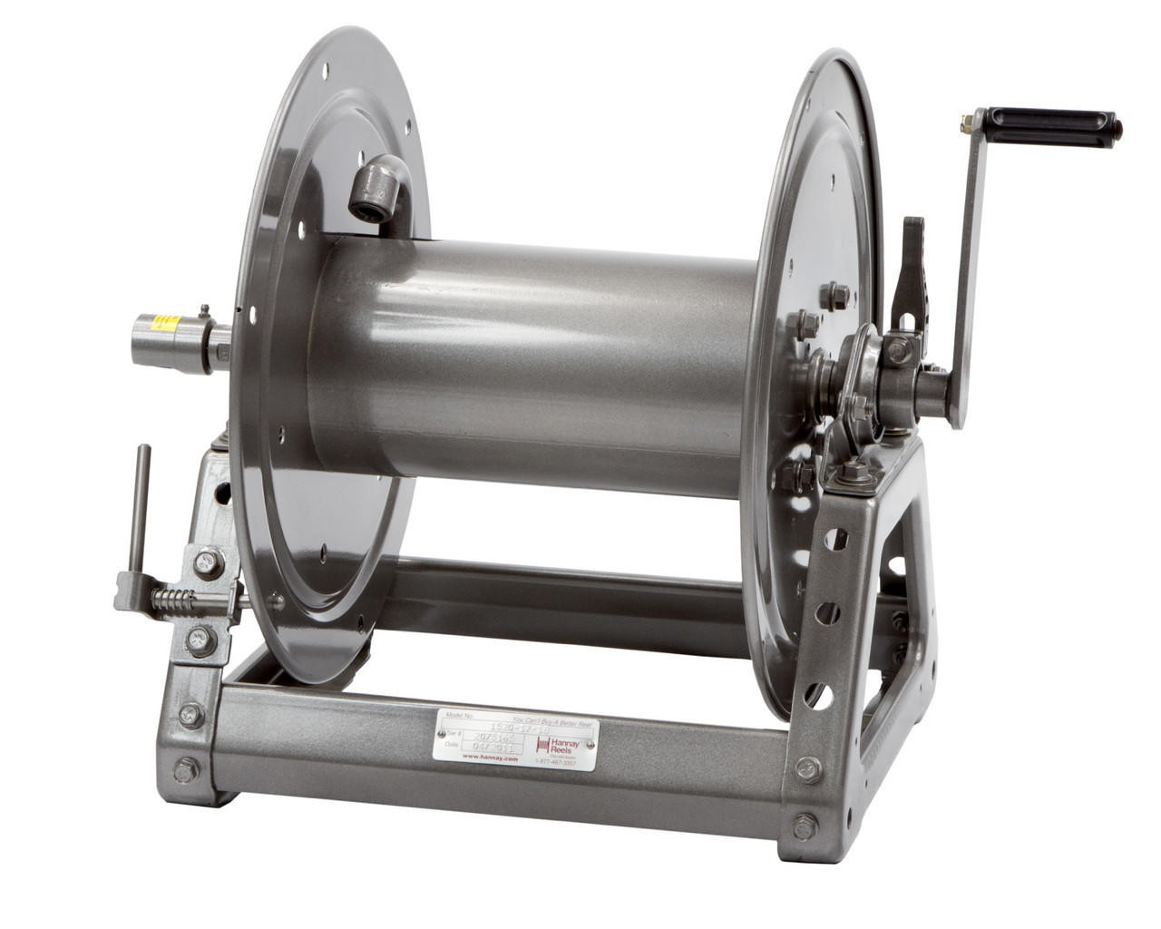 Hannay 1526-17-18 Hose Reel, Manual Rewind