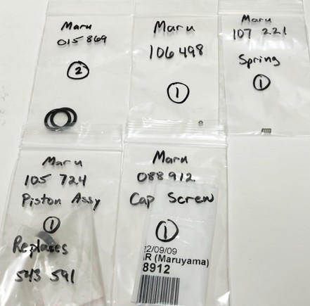 Maruyama MSD41 Regulator Repair Kit — Shop Pro Products at QSpray.com