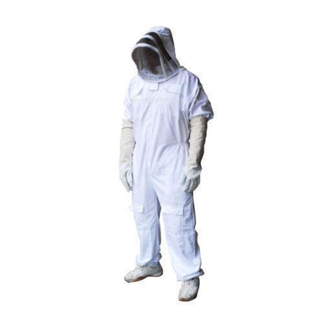  Flexzion Traje de apicultor – Traje de abeja a prueba de  picaduras de cuerpo completo con capucha de velo ventilado – Trajes  protectores de abeja para hombres y mujeres – Apicultor