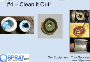 Clean the Debris Out of Spray Equipment and Save Time & Money