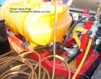 Weed control spray rig - 5 problems to avoid when purchasing