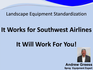 Standardizing Landscaping Spray Equipment Can Improve Profitability