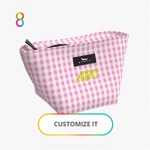 Personalized Crown Jewels Makeup Bag