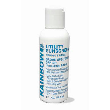 Utility Sunscreen SPF 30+ 4 Oz. Bottle