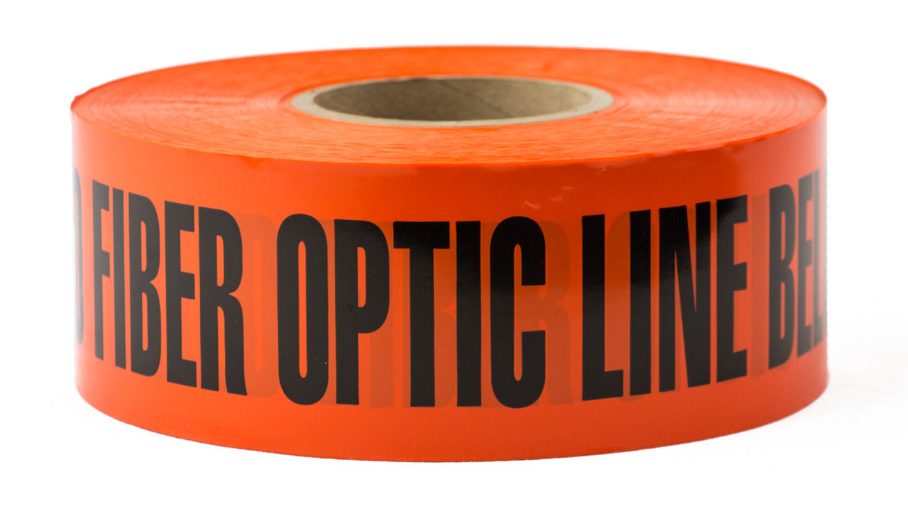 Metallic Detectable Buried Fiber Optic Cable Marker Metallic Tape