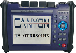 Canyon Singlemode OTDR 1310/1550/1625nm @ 35/33/32dB 10mW VFL OPM Color Touchscreen SC-APC