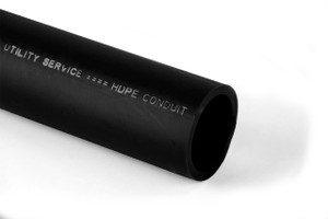 1 1/2" SCH 40 HDPE Black Empty UL