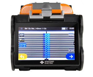 Sumitomo Quantum Type Q102 Compact Mass Fusion Splicer Kit with Lynx2 MPO Tool System and Battery