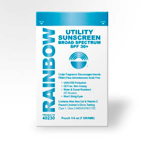 Utility Sunscreen SPF 30+ Pouch 300/pack Utility Sunscreen SPF 30+ Pouch 300/pack