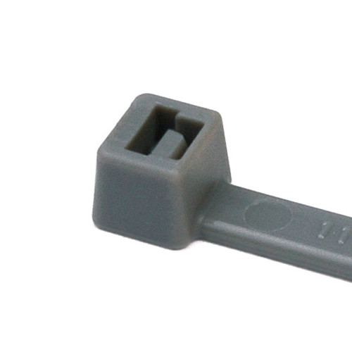 8" Cable Tie 50 Lb. Gray- Pack of 100