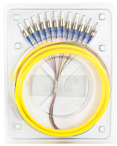 Single Mode ST 12 Count Fiber 900um Pigtail