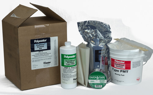 Pedfloor Structural Foam Sealant Barrier Kit For 3 Square Feet