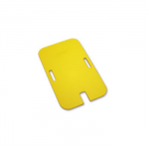 30" x 48" Yellow Safe-T Lid Handhole Cover