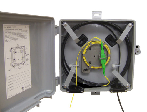 506F Fiber Interface 2 Port SC-UPC Closure Patch Only