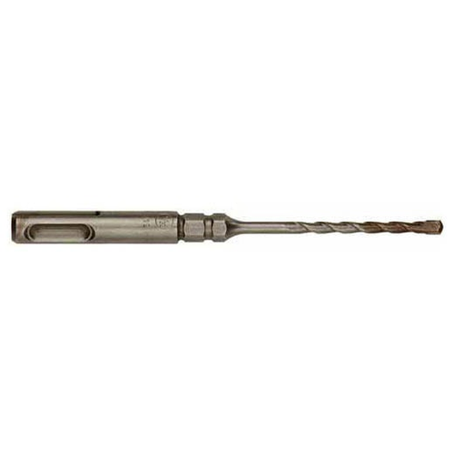 SDS PLUS 2-Cutter Drill Bits with Hex Shoulder, 3/16" x 4" x 7" Hex