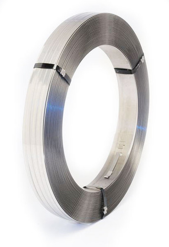 3/4IN X 0.025 ROYAL STAINLESS STEEL STRAPPING 100FT