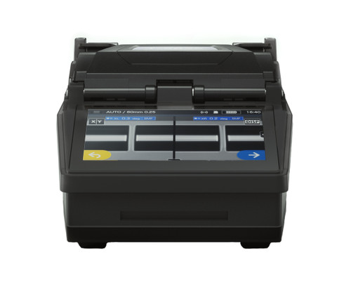 Type Q502S Active Clad Align Fusion Splicer with FC-6S Fiber Cleaver, Holders,  Battery and Case