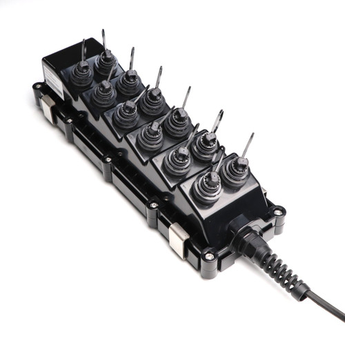 12 Port Optitap Compatible Service Terminal Dielectric Flat Drop