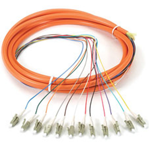 Multi Mode 50 LC 12 Count Fiber 900um Pigtail