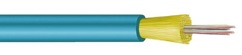 24CT OM3 Multimode Tight Buffer Riser Rated Fiber Non-Armored