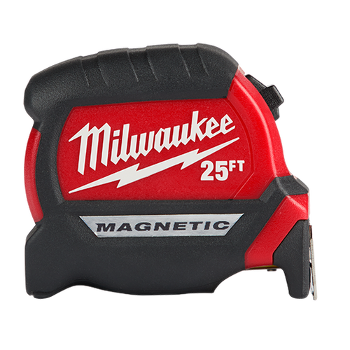 Compact Magnetic Tape Measures, 35'