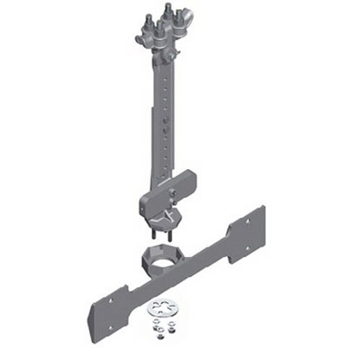 Pelco - SP-1032-FL - Sign Hanger Assy, Adjustable Single 16” CTC w/ Iron Span Wire Clamp, Alum