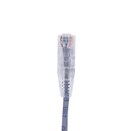 Vericom Cat6A 28Flex 28AWG U UTP Snagless Patch Cable 10 ft Gray