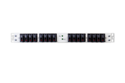 Dual 400 Amp bus, 1RU 19" rack mount 8/8 TPA screw terminal