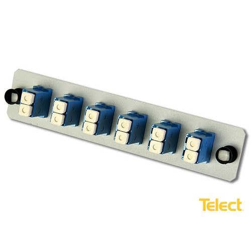Amphenol 055-0000-5010 12-Port LC/UPC Fiber Patch Plate