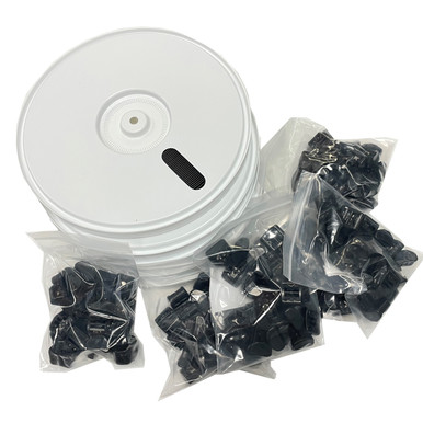 Delrin Cable Support Strap System Kit With 5 Rolls of 50ft and 150 ...