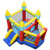 Inflatable Bounce Slide Jumping Castle Without Blower - Color: Multicolor