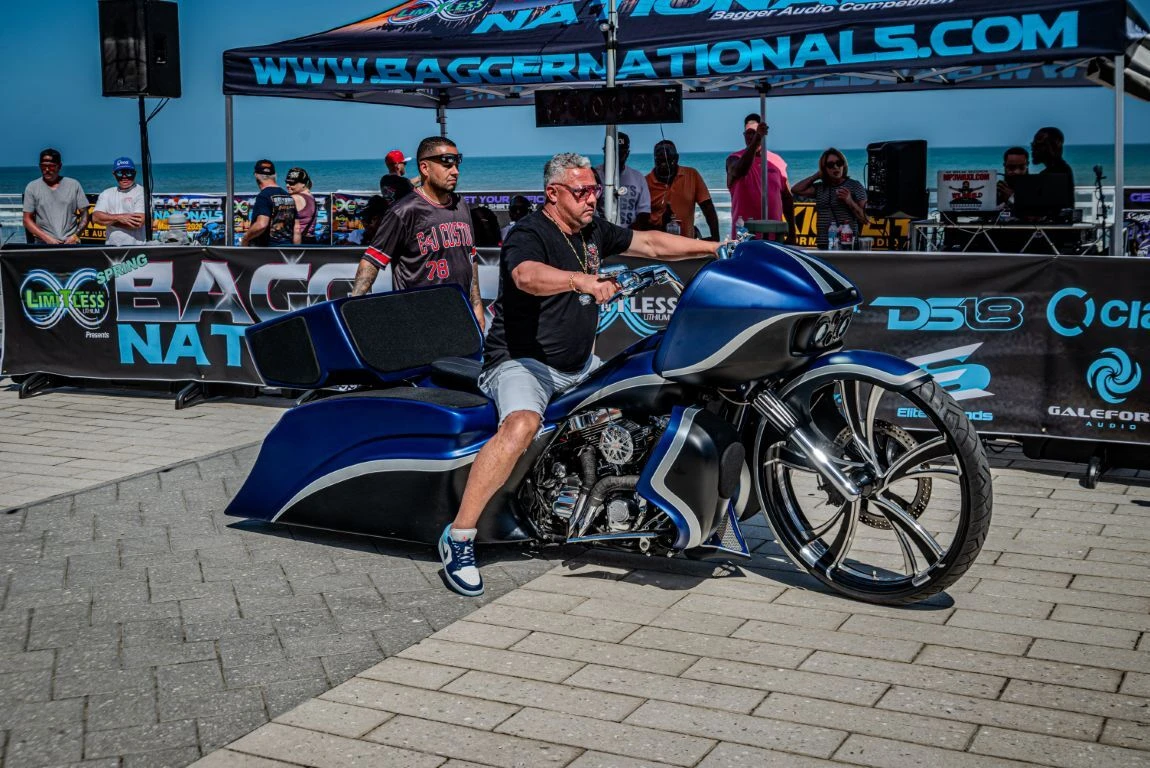 Live Bagger Nationals motorcycle competition