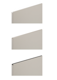 Illustration Poignée intégrée Grada VIEFE en aluminium 3 finitions