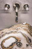 Mitigeur mural 3 trous Kenny & Mason Collection Traditionnelle en finition Chrome