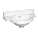 Lavabo de vestiaire Oxford Kenny & Mason en porcelaine anglaise avec trou de robinetterie Lavabo de vestiaire Oxford Kenny & Mason en porcelaine anglaise avec trou de robinetterie