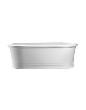Baignoire îlot en Quarryl mat The Countess Bath de Kenny & Mason blanc