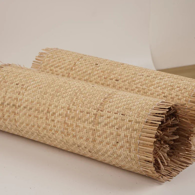 Rouleau de rotin tressé naturel indonésien de 40cm de large pour bricolage