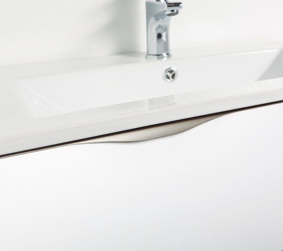 Poignée Profil FORMA 19 Aluminium Inox look Poignée Profil FORMA 19 Aluminium Inox look