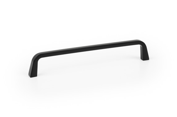 Poignée Este Viefe montrant son design minimaliste et ses faces plates.