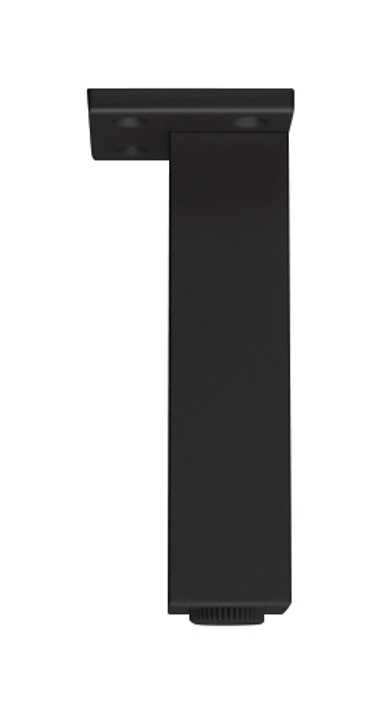 Gros plan des pieds de meuble carrés réglables en ABS Mital Design Art. PI01