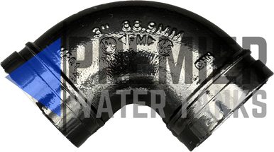 90 Degree Elbow - 2.5", Grooved